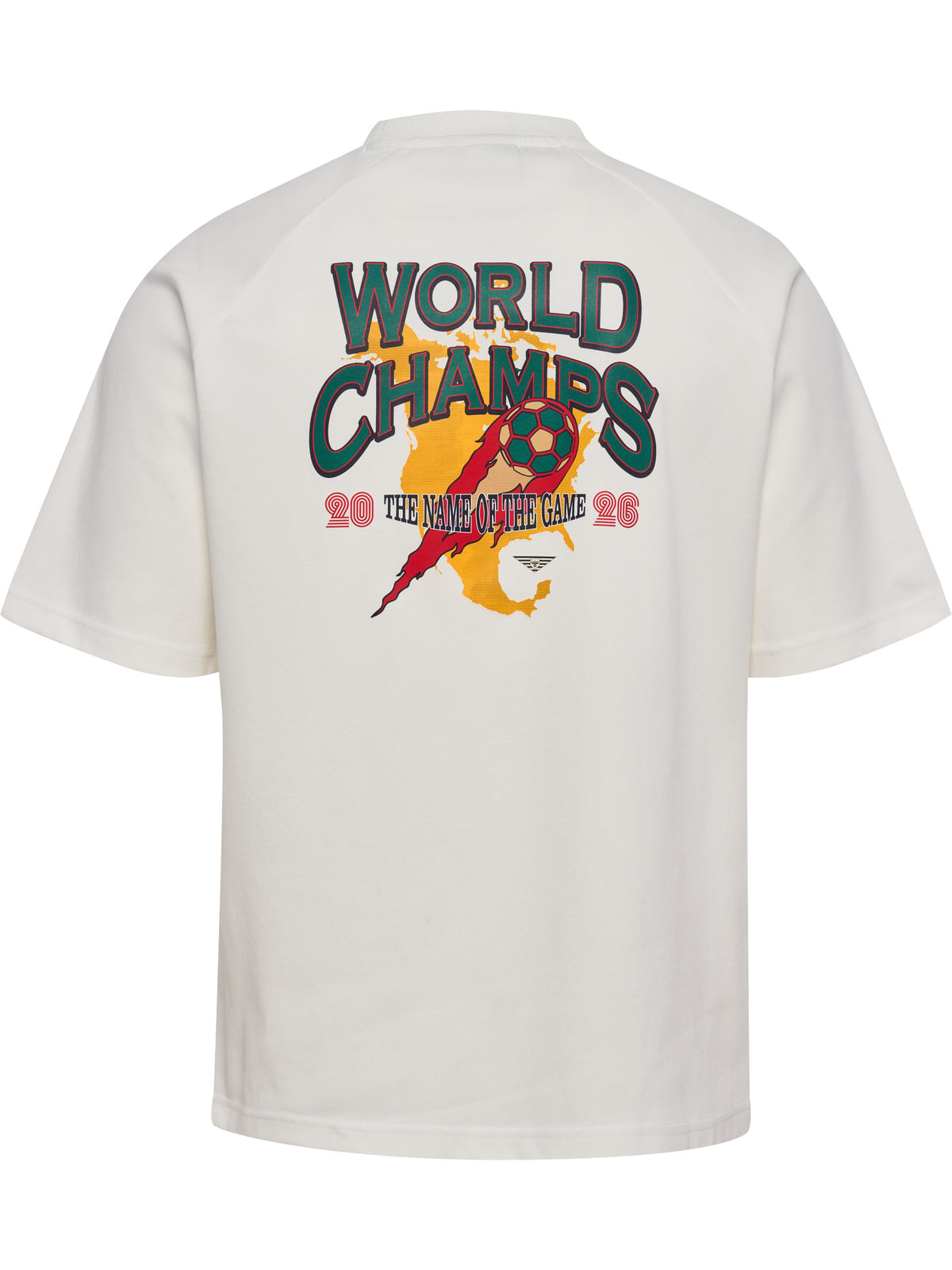 HUMMEL World 26 T-Shirt S/S (blanc de blanc)