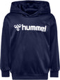 HUMMEL Logo Hoodie Unisex Kind Blau