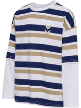 HUMMEL Silly T-Shirt L/S Kind (medieval blue)