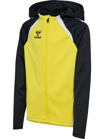 HUMMEL Lead 2.0 Zip Hoodie Kind (blazing yellow/black)