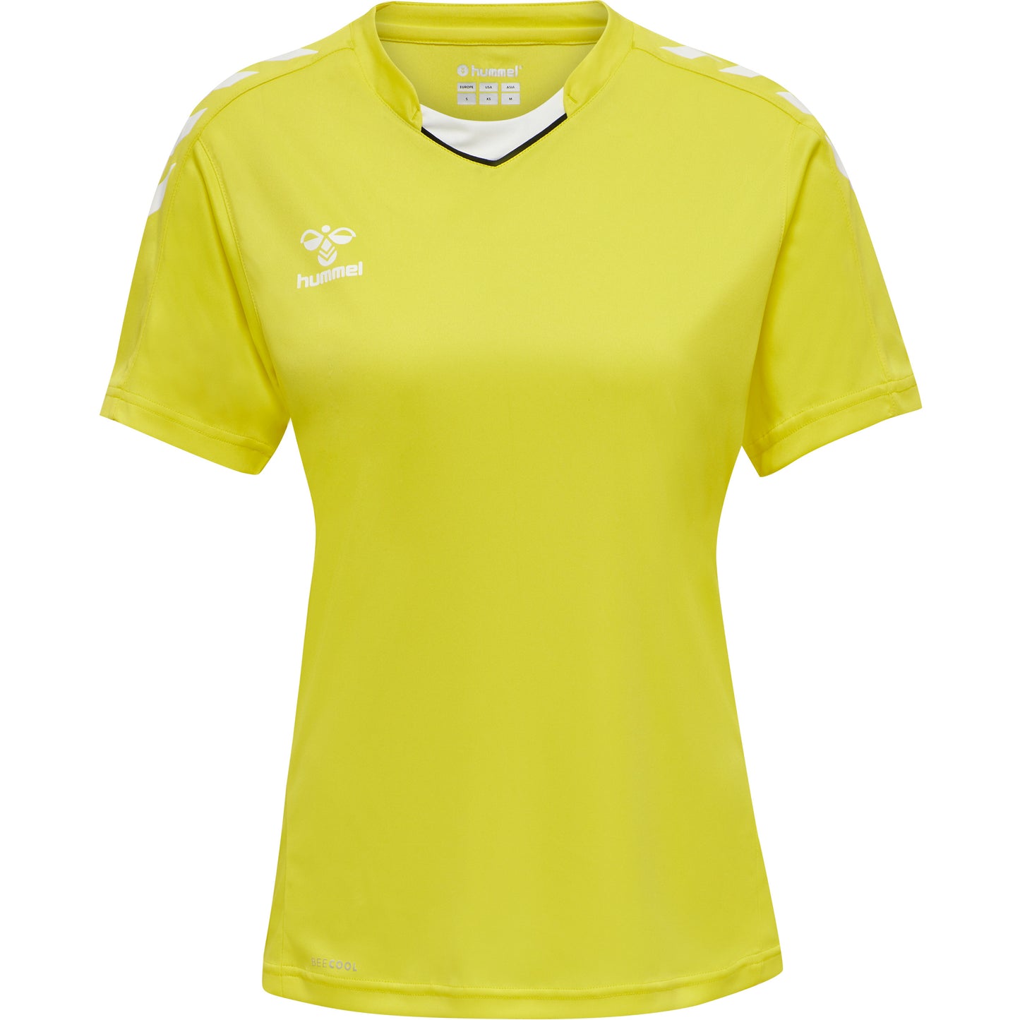 HUMMEL Core Xk Poly Jersey S/S Damen Gelb