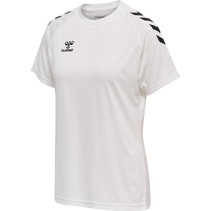 HUMMEL Core XK Core Poly Tee S/S Damen (white)