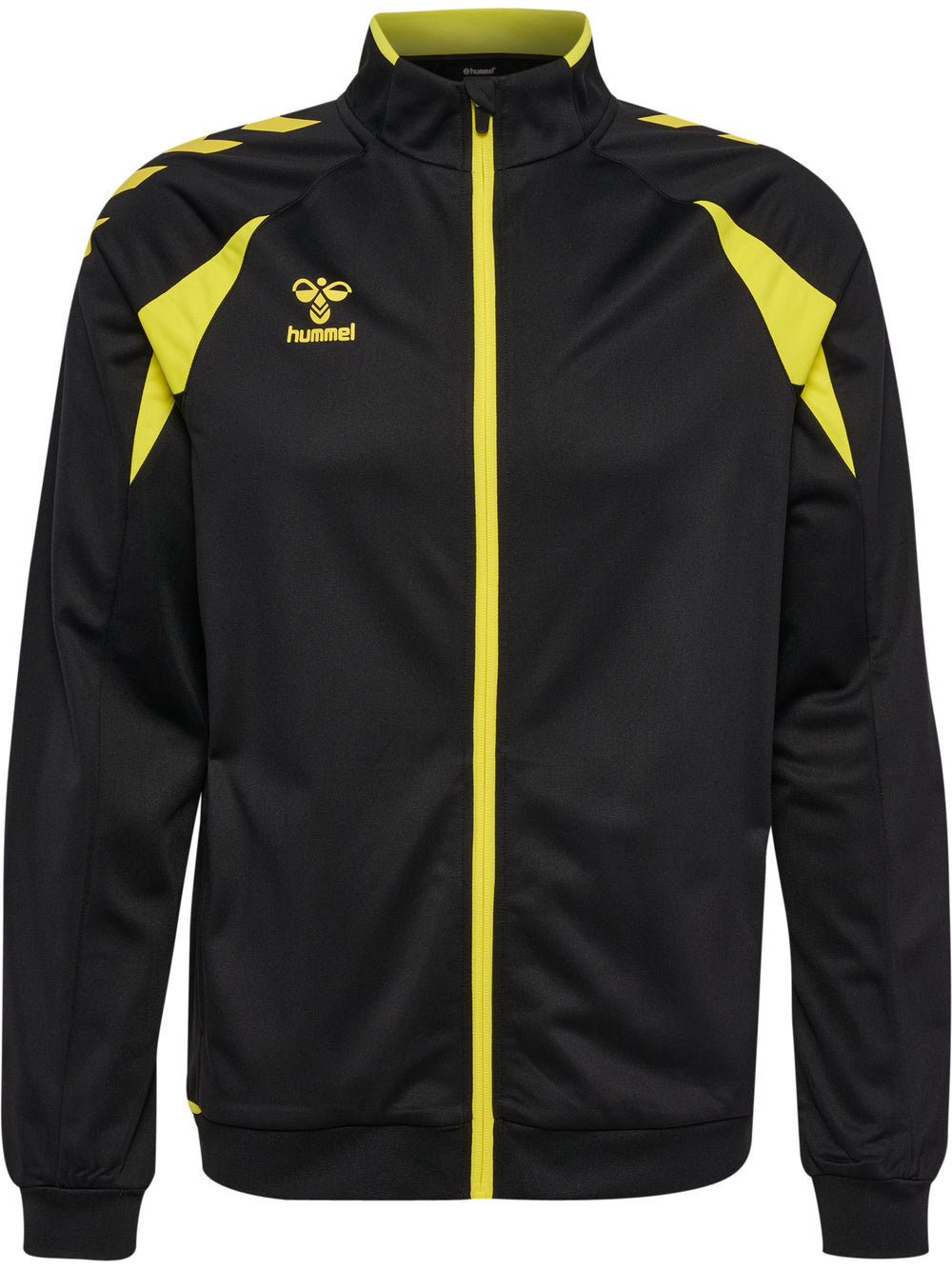 HUMMEL Core 2.0 Track Zip Jacket (black/blazing yellow)