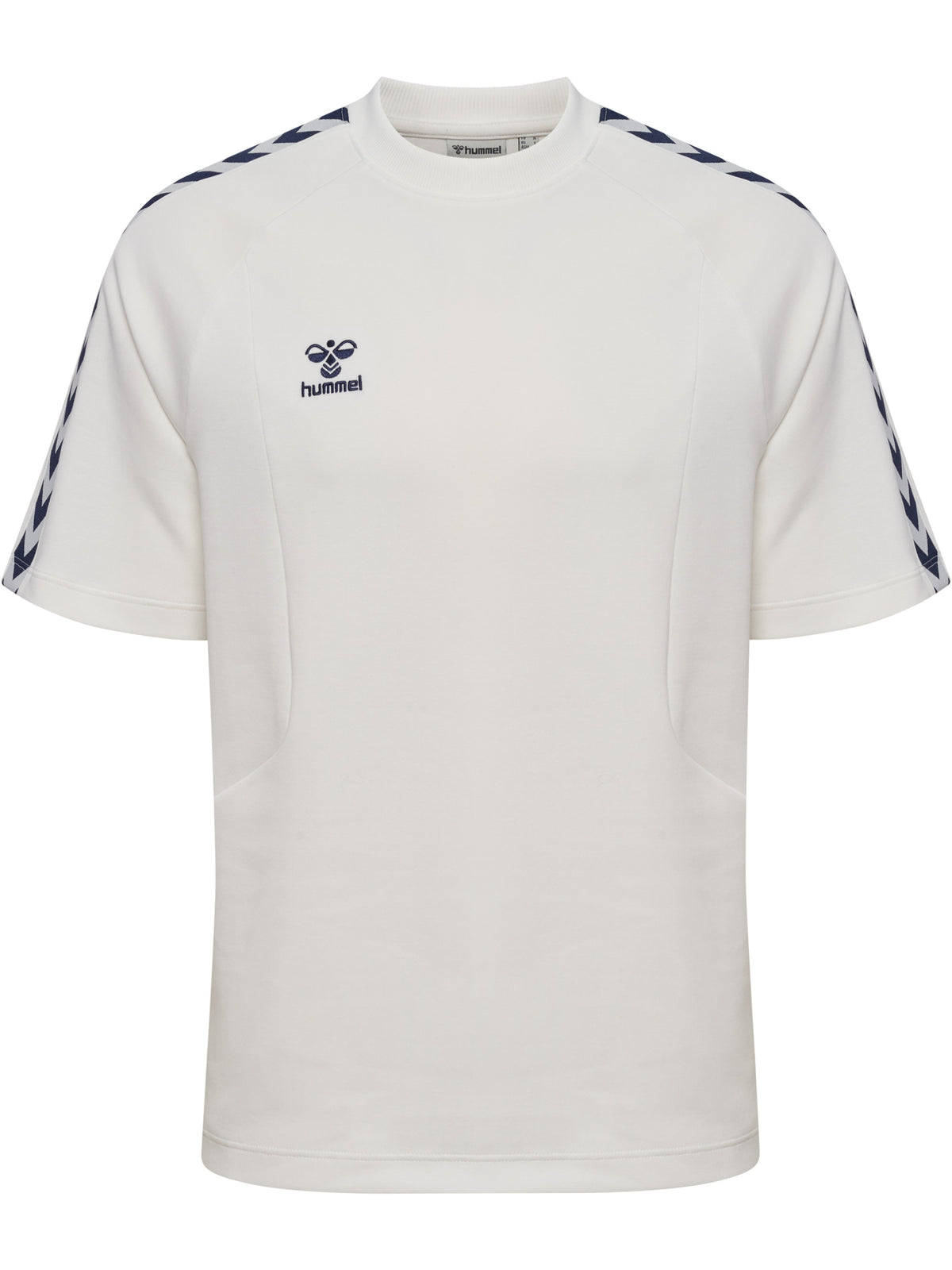 HUMMEL Root T-Shirt S/S (blanc de blanc/marine)