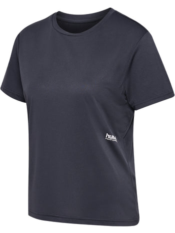 HUMMEL Pulse Workout T-Shirt S/S Damen (ebony)