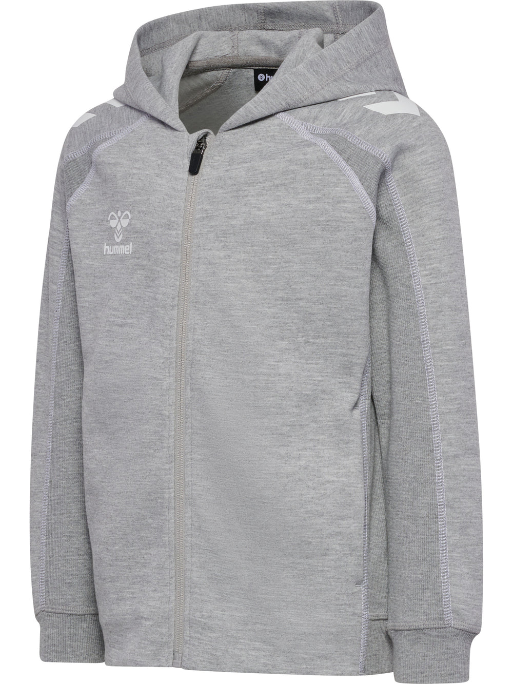 HUMMEL Move 2.0 Zip Hoodie Kind (grey melange)