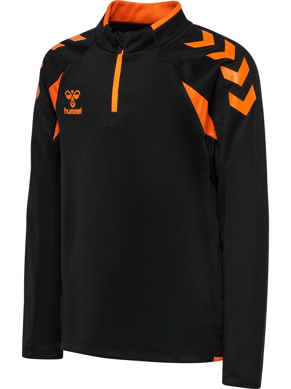 HUMMEL Core 2.0 Half Zip Kind (black/orange tiger)