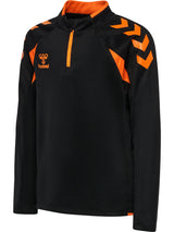 HUMMEL Core 2.0 Half Zip Kind (black/orange tiger)