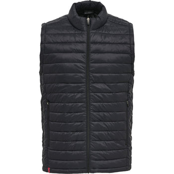 HUMMEL Red Quilted Waistcoat Herren Schwarz