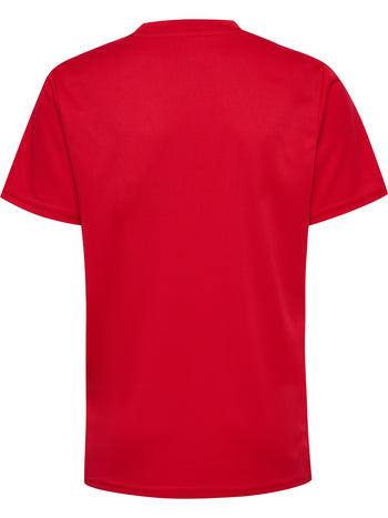 HUMMEL Essential Jersey S/S Kind (true red)