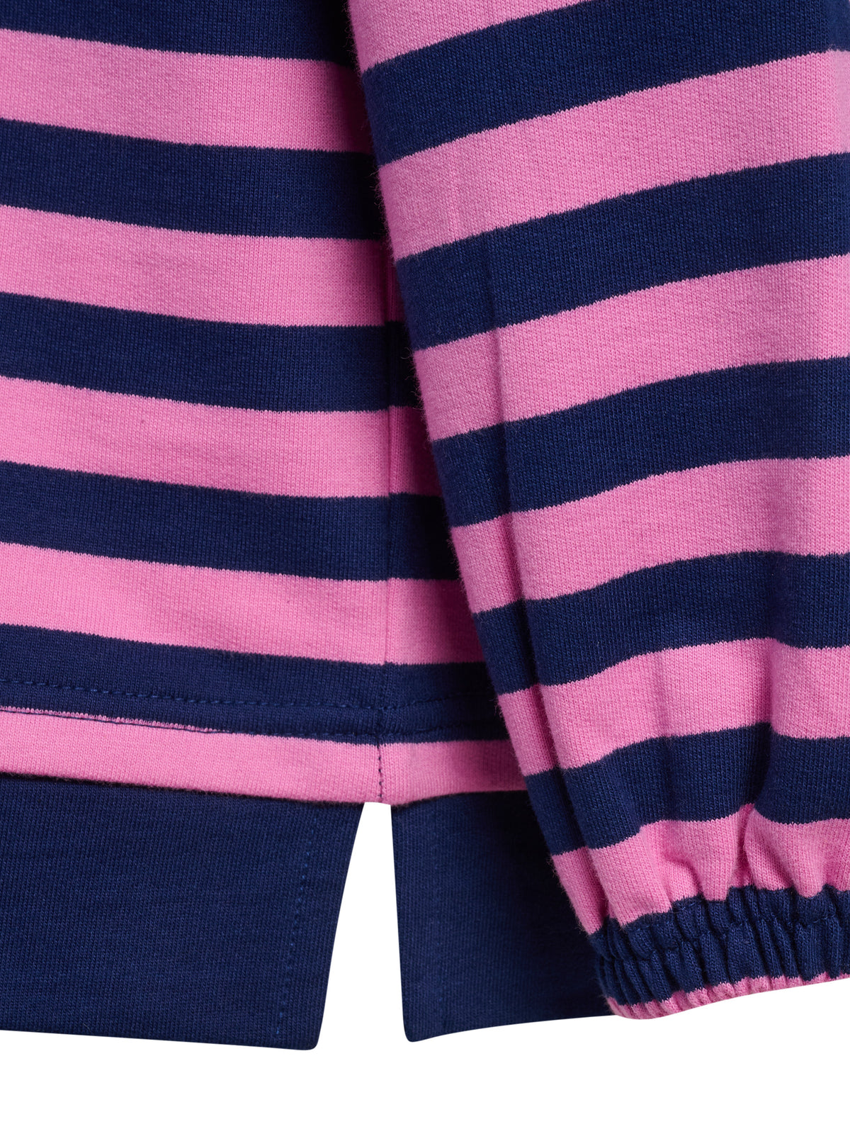 HUMMEL Conelly Boxy Contrast Hoodie Kind (medieval blue)