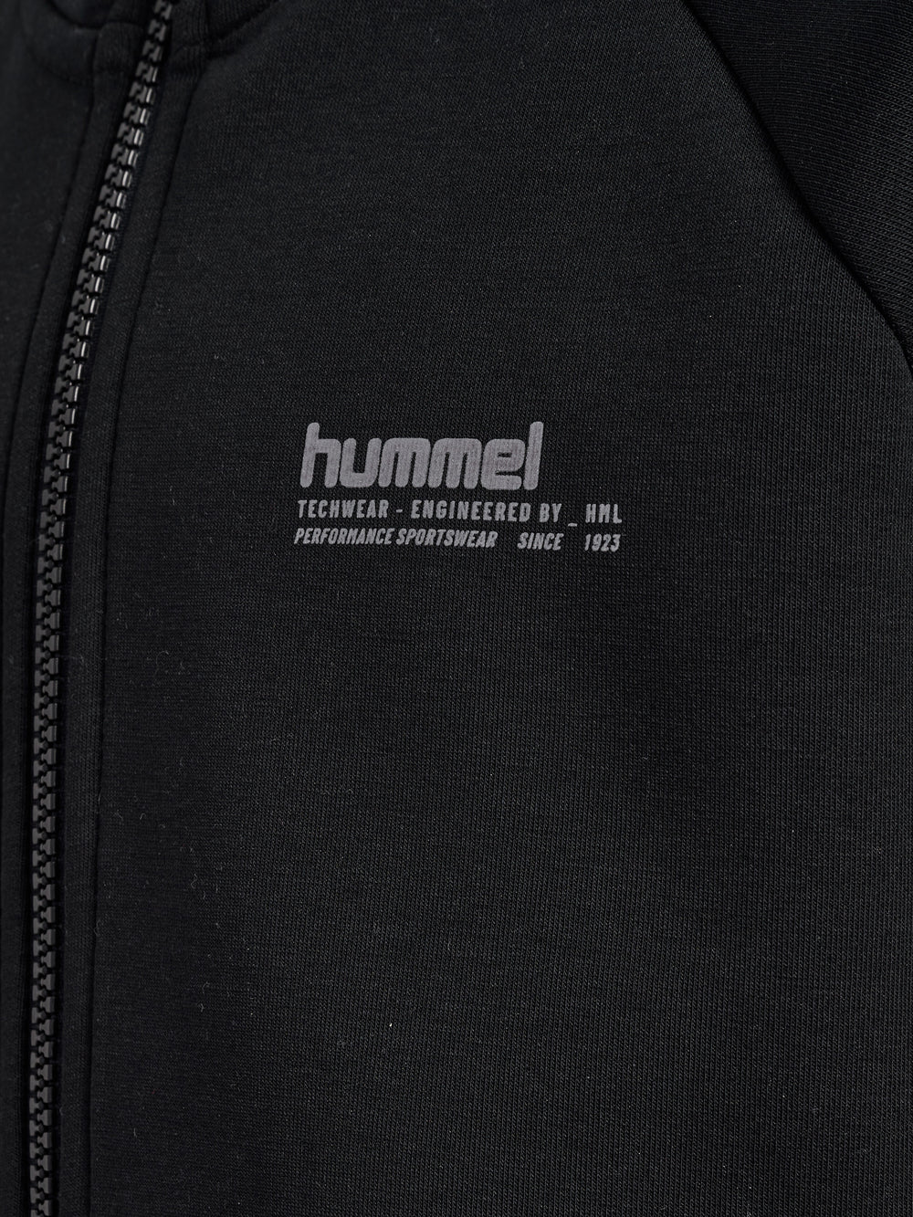 HUMMEL Tech Fleece Zip Hoodie Kind (black)