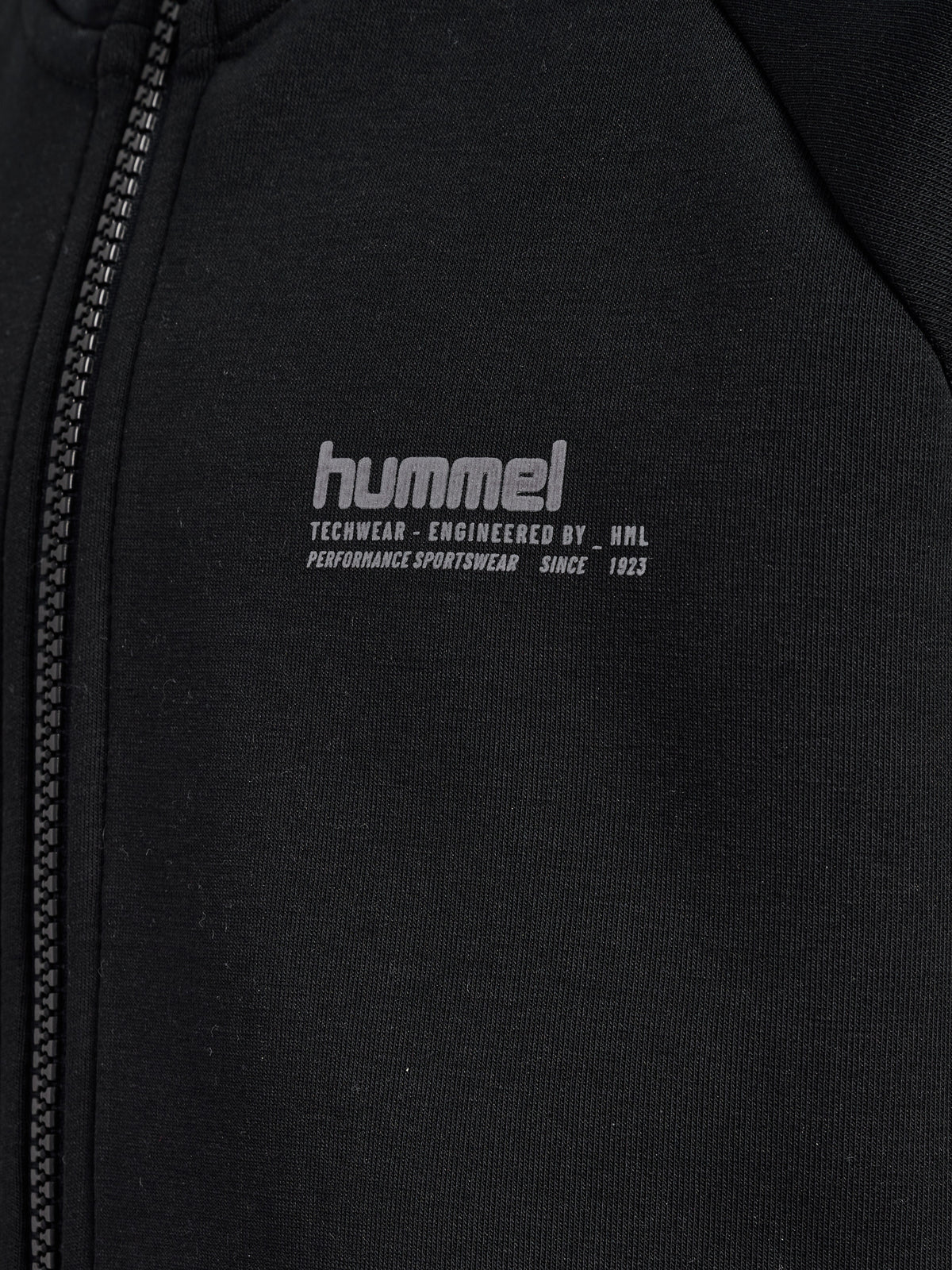 HUMMEL Tech Fleece Zip Hoodie Kind (black)