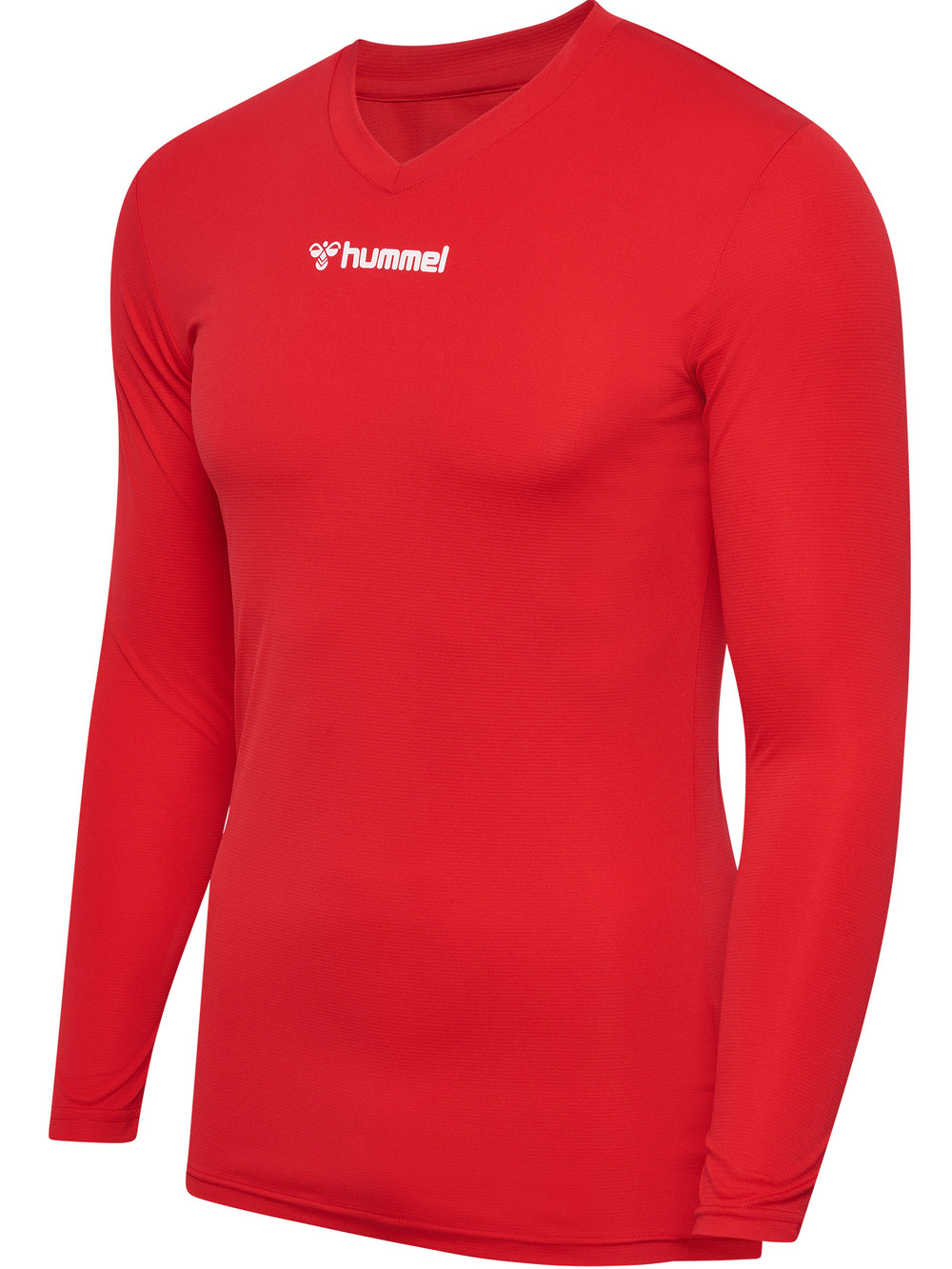 HUMMEL Bl Essential Tee L/S (true red)