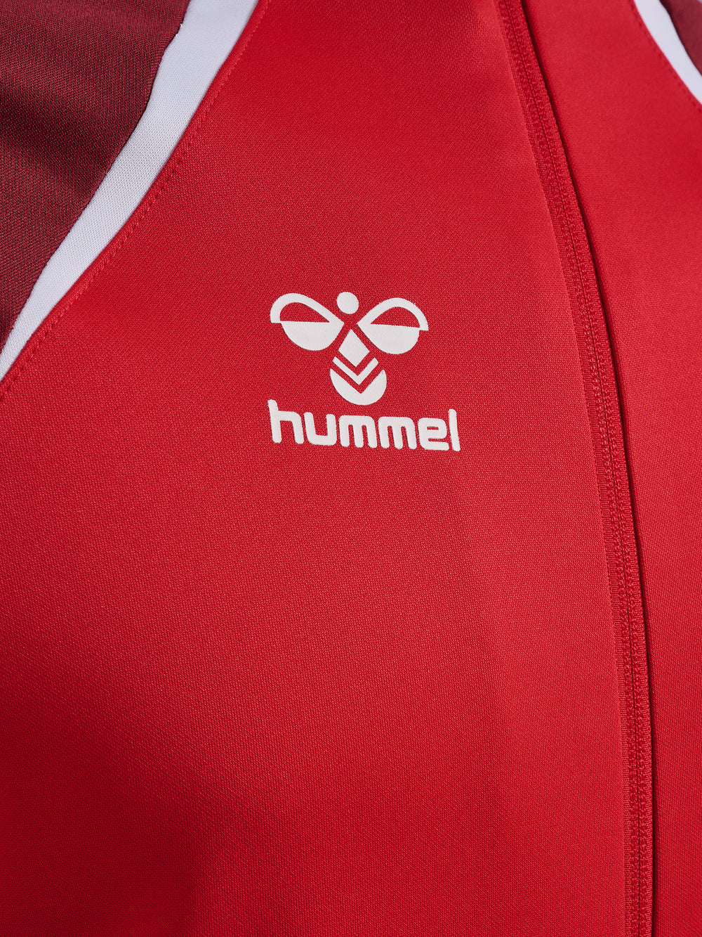 HUMMEL Lead 2.0 Track Zip Jacket (true red/maroon)