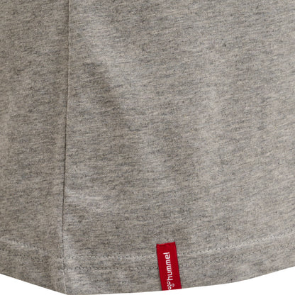 HUMMEL Red Basic T-Shirt S/S Damen (grey melange)