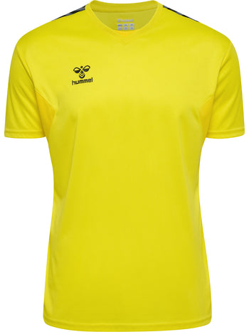 HUMMEL Authentic Pl Jersey S/S Herren Gelb