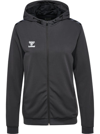 HUMMEL Authentic Pl Zip Hoodie Damen Grau