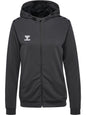 HUMMEL Authentic Pl Zip Hoodie Damen Grau