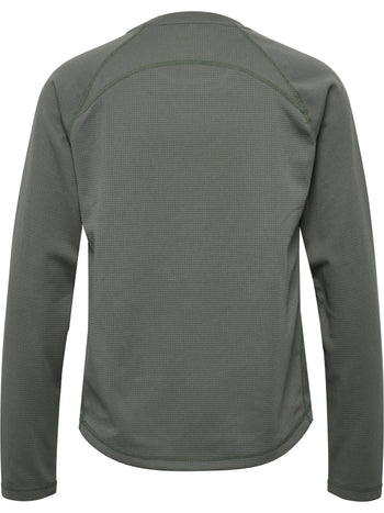 HUMMEL Momentum T-Shirt L/S Damen (castor gray)