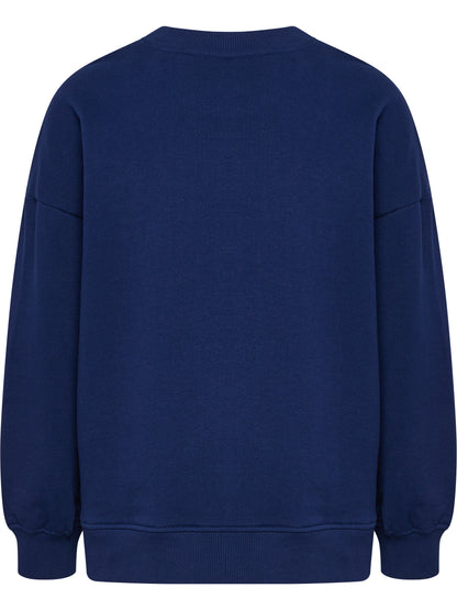 HUMMEL Jump Boxy Sweatshirt Kind (medieval blue)