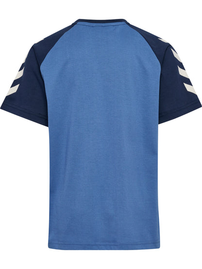 HUMMEL Logo T-Shirt S/S Kind (dutch blue)