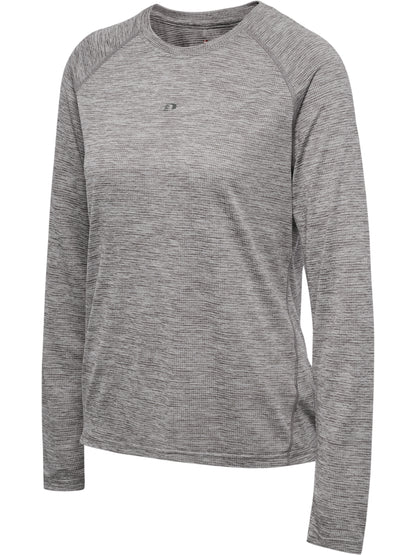 NEWLINE Active T-Shirt L/S Damen (magnetite)