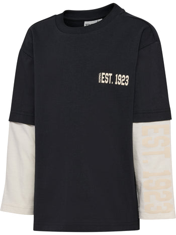 HUMMEL Kiim Layer T-Shirt Ls Kind (black)