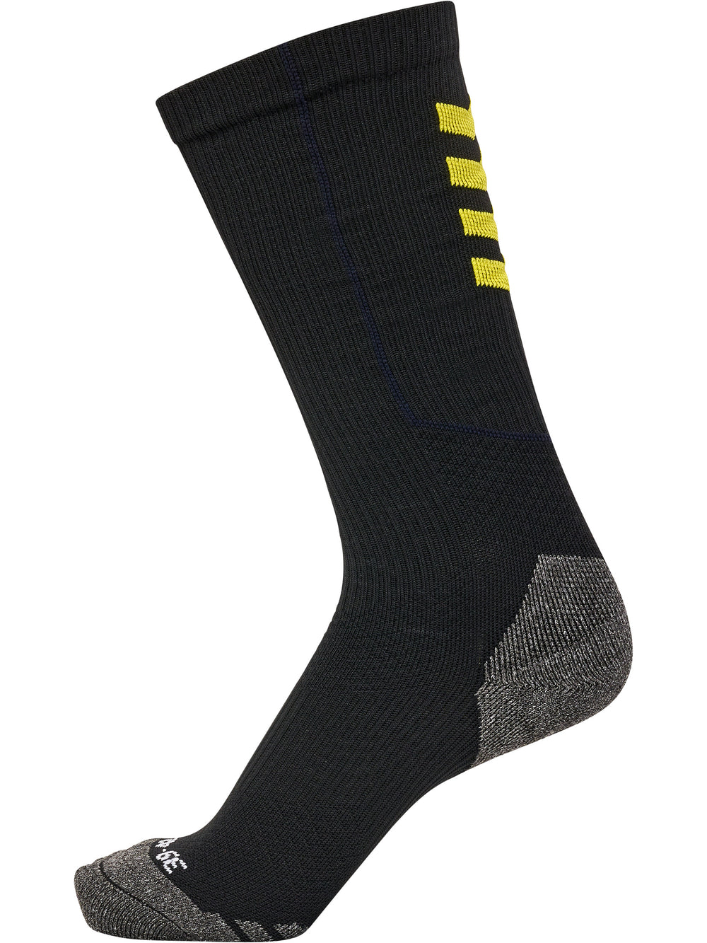 HUMMEL Pro Training Socks High (black/blazing yellow)