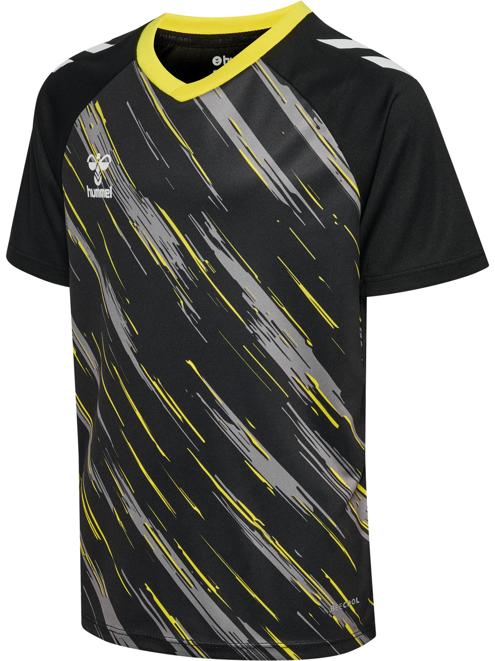 HUMMEL Match Triumph Jersey S/S Kind (black/blazing yellow)