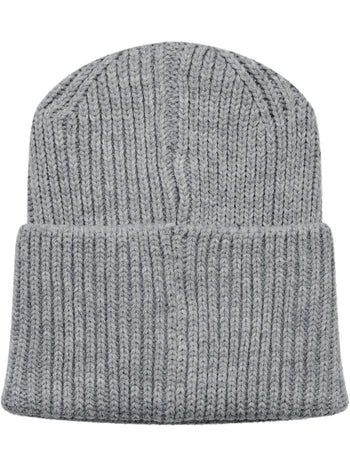 HUMMEL Heavy Rib Knit Beanie Kind (grey melange)