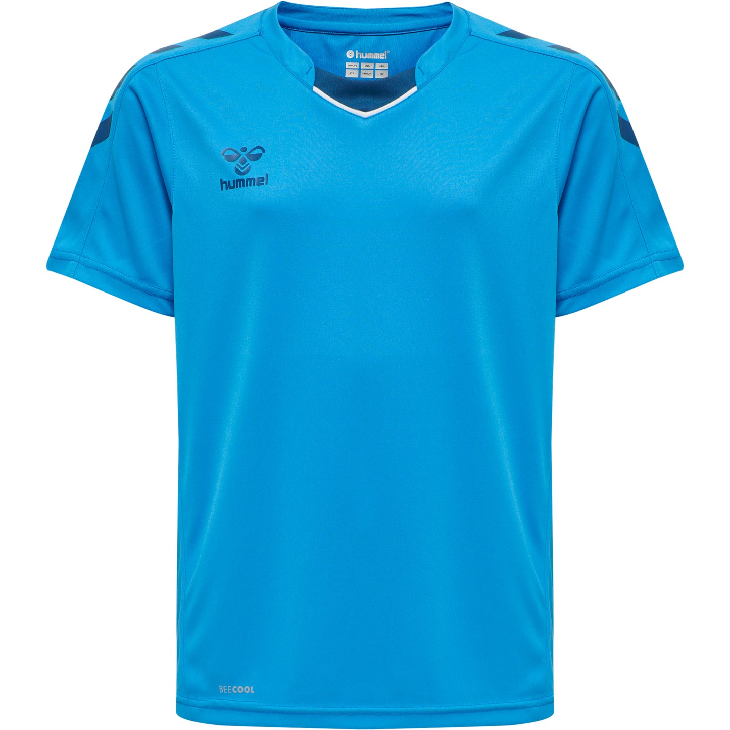 HUMMEL Core Xk Poly Jersey S/S Unisex Kind Blau