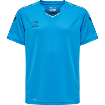 HUMMEL Core Xk Poly Jersey S/S Unisex Kind Blau