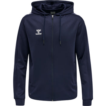 HUMMEL Core Xk Poly Zip Hood Sweat Unisex Blau