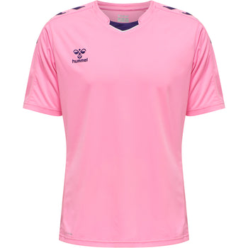 HUMMEL Core Xk Poly Jersey S/S Herren Rosa