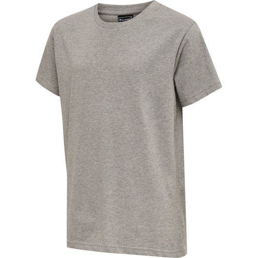 HUMMEL Red Basic T-Shirt S/S Kind (grey melange)
