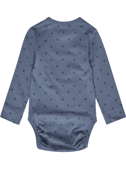 HUMMEL Mini Bee AOP Body L/S Kind (flint stone)