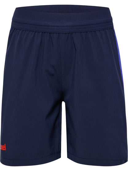 HUMMEL BLAZE26 Pro Training Shorts Kind (marine/cherry tomato)