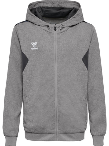 HUMMEL Authentic Pl Zip Hoodie Unisex Kind Grau