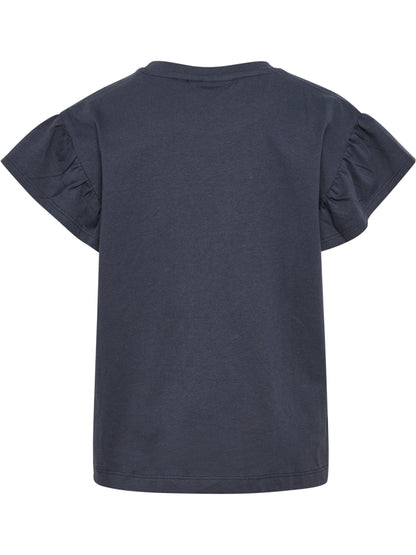 HUMMEL Ruffle T-Shirt Ss Big Bee Kind (ombre blue)