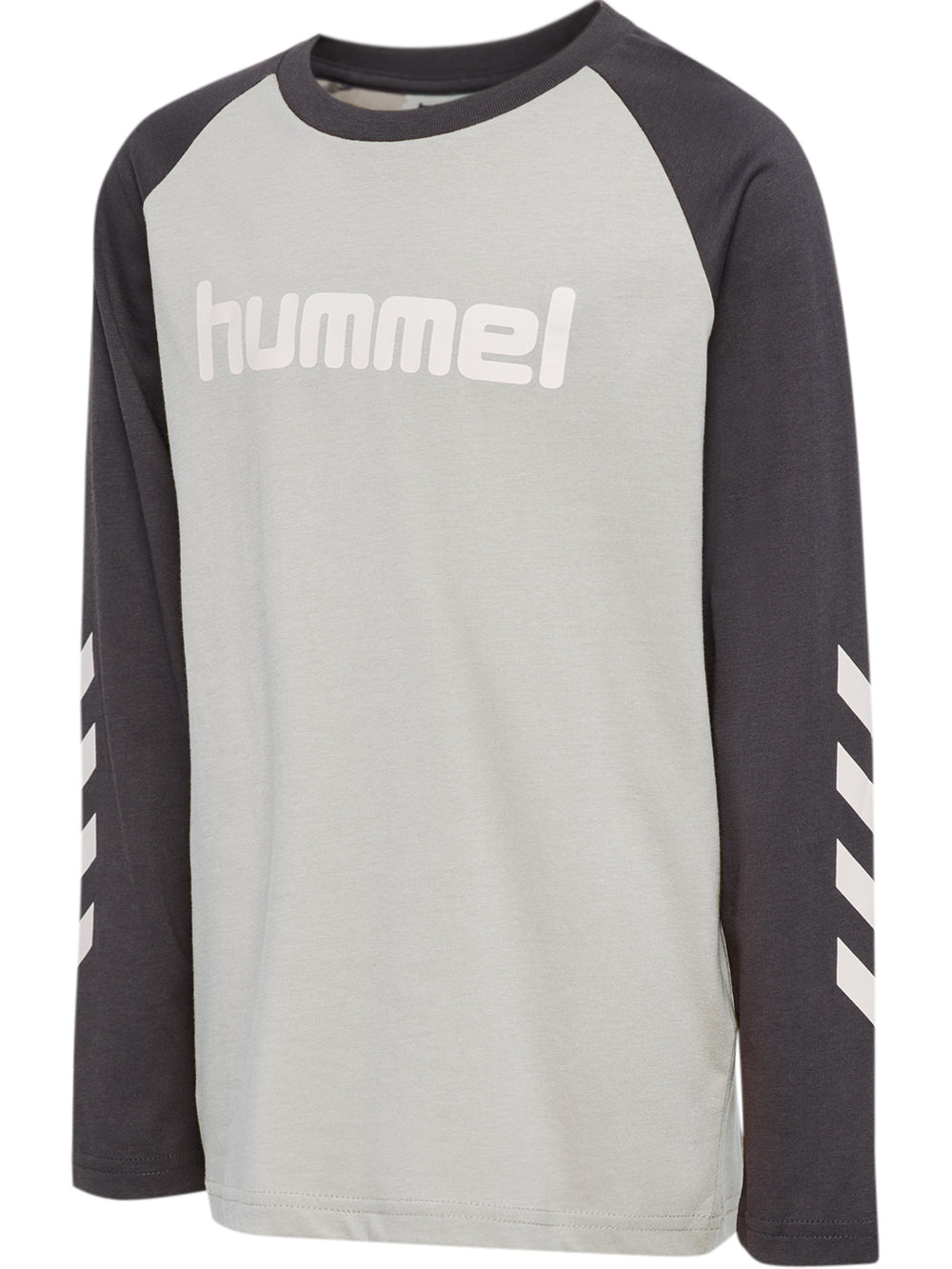 HUMMEL Logo T-Shirt L/S Kind (ebony)