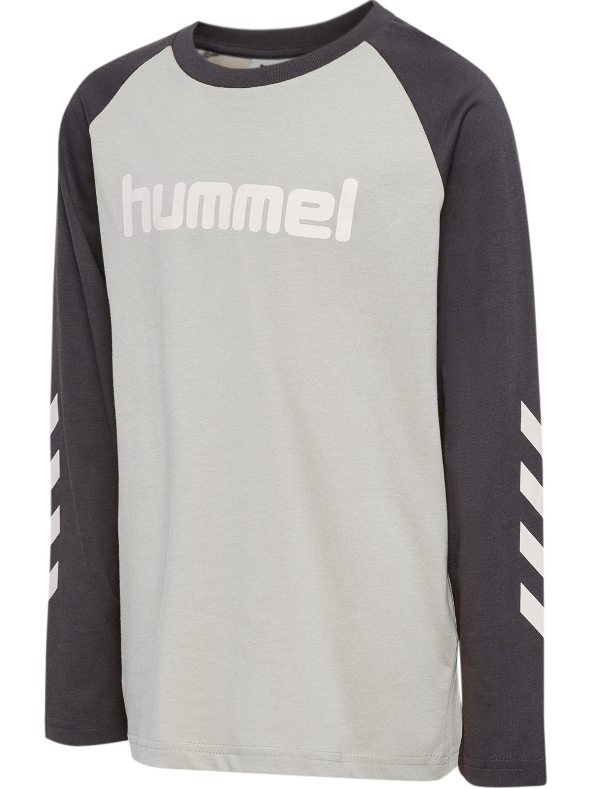 HUMMEL Logo T-Shirt L/S Kind (ebony)