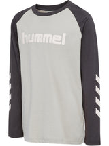 HUMMEL Logo T-Shirt L/S Kind (ebony)