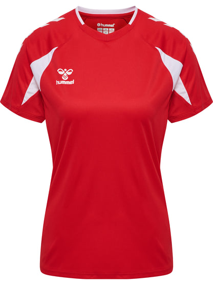HUMMEL Core 2.0 Jersey S/S Damen (true red/white)