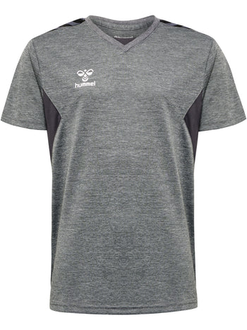 HUMMEL Authentic Pl Jersey S/S Unisex Kind Grau