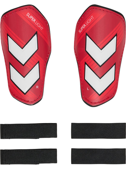HUMMEL Shin Guards Super Light (pompeian red)