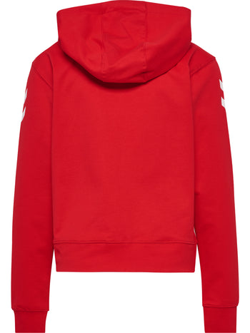 HUMMEL Go 2.0 Chevron Zip Hoodie Damen (true red)