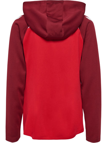 HUMMEL Lead 2.0 Zip Hoodie Kind (true red/maroon)