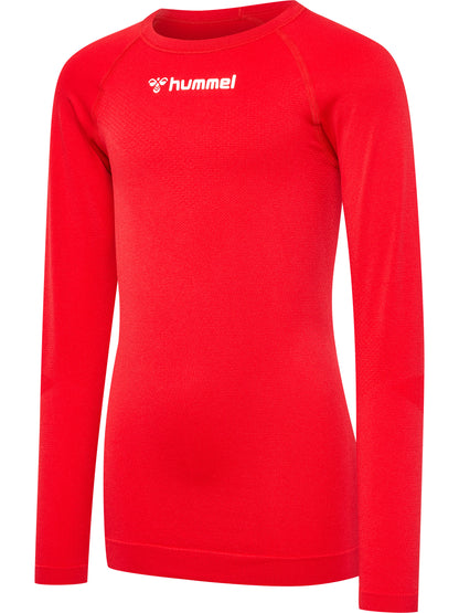 HUMMEL Bl Comfort 2.0 Tee L/S Kind (true red)