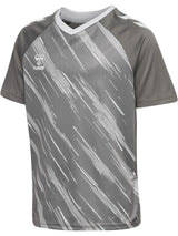 HUMMEL Match Triumph Jersey S/S Kind (steel gray/white)